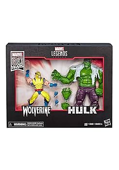 マーベルレジェンド ハルク ウルヴァリン 80周年 Amazon.co.jp: MARVEL ハルク& ウルヴァリン (コミック) 6インチ